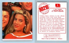 Part 5 Of 6 #5 Beverly Hills 90210 Panini 1991 Sticker