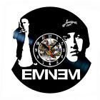 Eminem Vinyl Wanduhr Wohnkultur Design Bestes Geschenk Geburtstag Feiertagsgeschenk