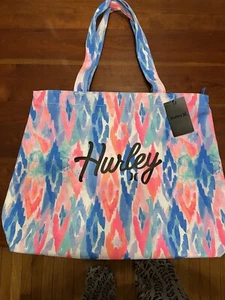 Hurley print Large Tote, beach bag oversized - Picture 1 of 6