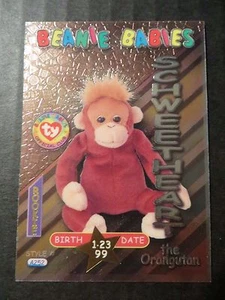 Ty Beanie Babies Series III S3 ~ Silver ~ BBOC Rookie Card 42 Schweetheart - Picture 1 of 2