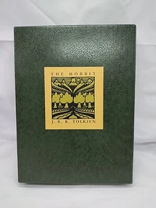 JRR Tolkien The Hobbit Hardcover Book Special Edition With Slip - Picture 1 of 23