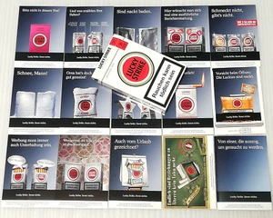 Lucky Strike Set of Postcards in Original Box 14 pcs. + Poster. Germany. 2000s - Picture 1 of 24