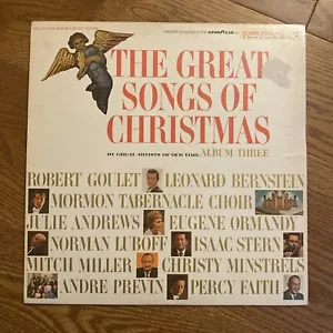 Goodyear Presents "The Great Songs of Christmas Album Three" Columbia CSP-117 LP - Picture 1 of 4