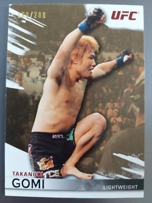 Takanori Gomi #60 2010 Topps UFC Knockout Gold #060/288 - Image 1 of 2