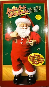 Vintage Jingle Bell Rock Animated Musical Dancing Santa Claus Edition #1 1998 - Picture 1 of 6