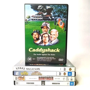 Chevy Chase & Steve Martin Comedy DVD Bundle Vacation, Caddyshack, Bowfinger - Picture 1 of 5