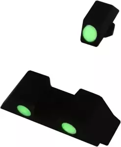Green Dot Night Sight Compatible for Glock Models 17, 17L, 19, 22, 23, 24, 25... - Picture 1 of 12