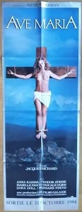 AVE MARIA anna karina affiche cinema originale preventive 160x60 '84 - Afbeelding 1 van 1