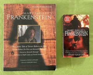Lot of 2 - MARY SHELLEY'S FRANKENSTEIN Movie Novelization and Making Of Book - Picture 1 of 1