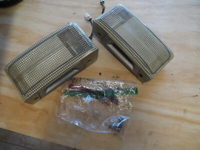 1992 Toyota 4Runner Tailgate Reverse Lights License Plate Lens OEM RH LH PAIR - Image 1 of 4