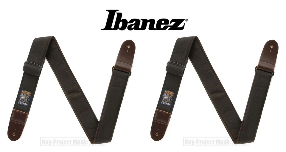 Ibanez DCS50-BK черный ремень для гитар и бас-гитар новый - Изображение 1 из 1