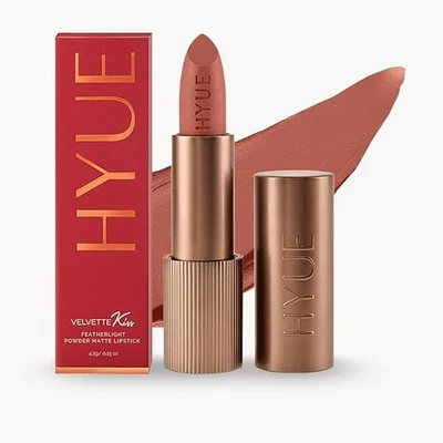 HYUE Velvet Kiss Matte Bullet Lipstick | Feather Light & Powder Matte Finish | L - Image 1 of 4