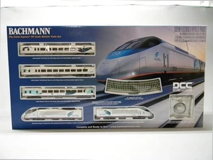 Bachmann Amtrak Acela DCC ausgerüstetes fahrbereites elektrisches Zugset #2315EUP2 - Bild 1 von 14