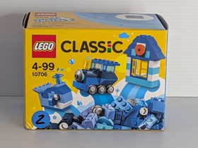 LEGO Classic #10706 Blue Creativity Box 78 pcs Brick Lego Age 4-99 New in Box