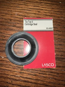 LASCO 03-4907 Bathtub Drain Stopper Gasket for Tip-Toe Style Stopper, Black - Picture 1 of 4