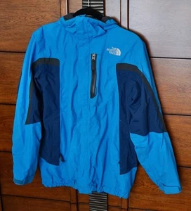 The North Face HyVent Windbreaker Jacket Boys XL 18-20 Blue/Black - Picture 1 of 9