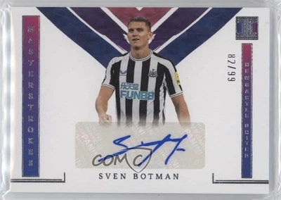 2022 Panini Impeccable Premier League Masterstrokes /99 Sven Botman #MS-SBO Auto - Image 1 of 2