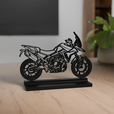 Triumph Tiger 900 GT Pro Model 3D Decoration - Gift for Motorcycle Fans - Image 1 of 3