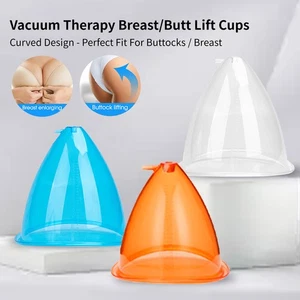 2PCS 60-210ML Breast Enhance Butt Lifting Cups For Vacuum Therapy Shape Machine - Picture 1 of 33