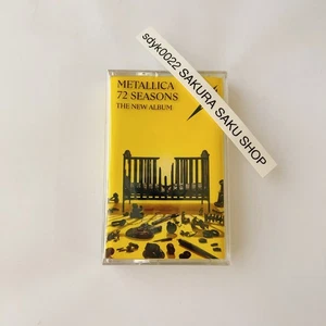 METALLICA 72 Seasons Transparent Yellow Cassette Tape Limited Edition BLCKND0553 - Picture 1 of 6