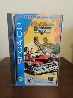 Brand New Sealed Cadillacs and Dinosaurs: The Second Cataclysm (Sega CD, 1994)  - Image 1 of 4