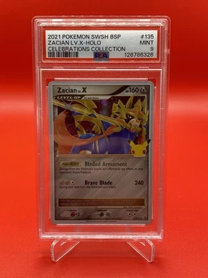 Zacian LV. X SWSH135 SWSH: Sword & Shield Promo Cards Holo - Image 1 of 2