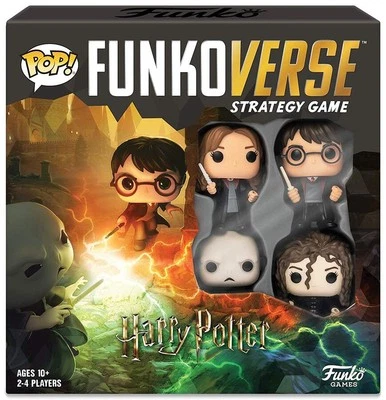 Funko Pop Funkoverse Strategy Game Harry Potter #100 4pack Board Game - Image 1 of 4