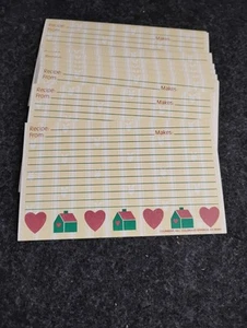 Vintage Recipe Cards from Current Inc Lot of 29 Country Heart House Kitsch - Picture 1 of 4
