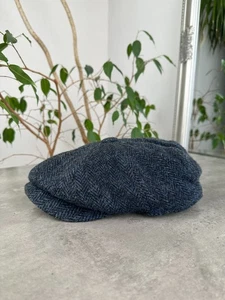 Harris Tweed Cap Hat Men`s Size L - Picture 1 of 5