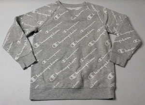 Champion SweatShirt Boys XL Gay Logo Pattern Long Sleeve - Picture 1 of 5