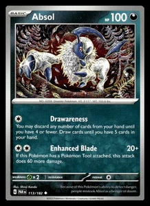 Absol Uncommon 113/182 SV04: Paradox Rift Pokemon Card - Picture 1 of 2