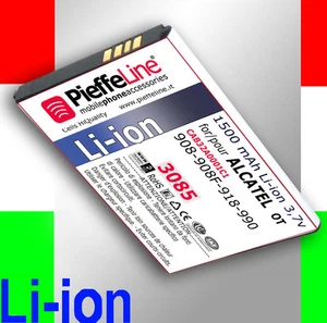 Per Alcatel OT 908 908F 918 990 tipo: CAB32A0001C1 batteria da 1500 mAh a Litio - Imagen 1 de 1