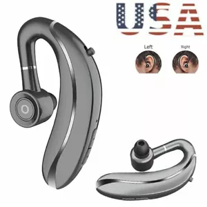 Noise Canceling Wireless Headset Stereo Earphone with Mic for  Cell Phones - Picture 1 of 13