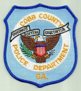 US Cobb County Police Department GA (Georgia) SSI Patch - Picture 1 of 2