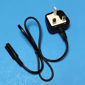 Volex UK 2FT 2 Prong Figure 8 AC Power Cord Cable Plug PS3 PS4 Laptop Adapter - Picture 1 of 3