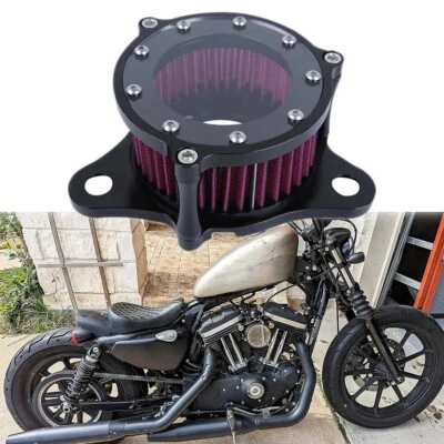 For Harley Davidson Sportster 883 1200 Motorcycle Air Cleaner Intake Filter CNC - Image 1 of 4