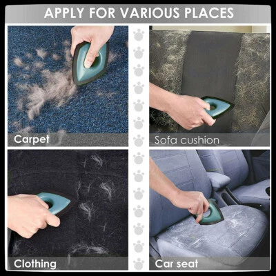 UK Pet Hair Remover Dog Cat Detail Brush for Couch Car Fur Remover Reusable