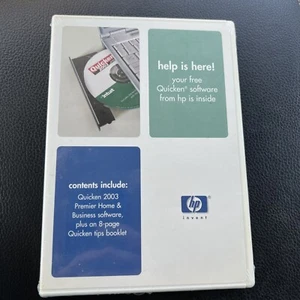 HP2003 Quicken Premier Intuit Financial Software for Win 95/98/2000/Me/XP CD-ROM - Picture 1 of 3