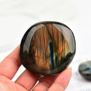 Labradorite Home Decor Stone Healing Quartz Natural Ornamento Crystal Reiki 1PC - Picture 1 of 11