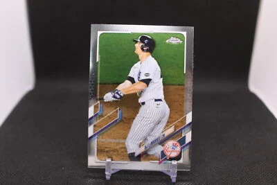 DJ LeMahieu #105 2021 Topps Chrome  New York Yankees - Image 1 of 2