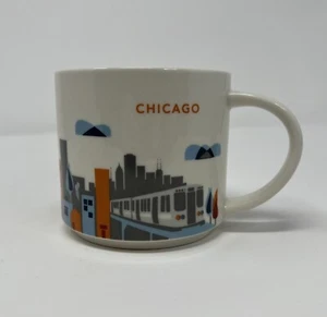 2014 Starbucks You Are Here Collection 14oz Chicago Mug Cup - Picture 1 of 6