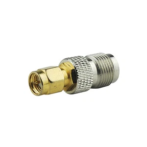 SMA-TNC Adapter SMA Plug to TNC female Jack straight RF Coax Adapter Connector - Picture 1 of 3