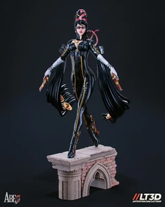 Bayonetta Statue 3D Druck unbemalt/unmontiert - Bild 1 von 18