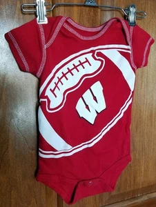 18 month NCAA Badger baby snap shirt - Picture 1 of 4
