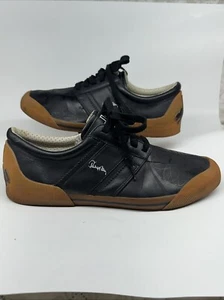 Men’s “Puma Rudolf Dassler” Brown Leather Shoes Size 11 VINTAGE RARE - Picture 1 of 16
