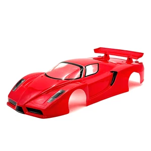 Ferrari Enzo 1/10 Red RC Body Shell 200mm wide by Hobao for Hpi OZRC vv16 ML875 - Picture 1 of 7