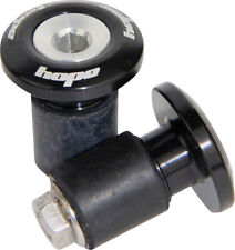 Hope Grip Doctor Bar End Plugs Black 15mm and 17mm Inserts Machined Aluminum