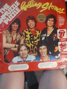 Sealed Original THE ROLLING STONES 1983 SHMUZZLE PUZZLE Game Excellant Condition - Picture 1 of 2