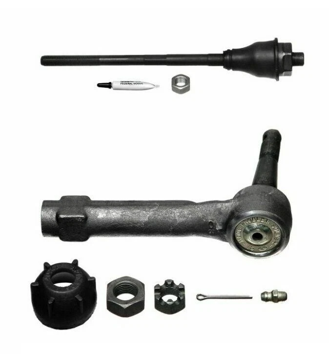 For Chevy Tahoe GMC Sierra Set of Front Inner & Outer Steering Tie Rod Ends Moog - Image 1 of 1