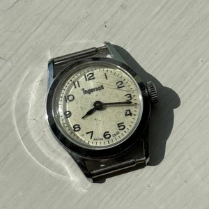 Orologio 21mm Funzionante Vintage Amida 562 Ingersoll Swiss 2500 Carica Manuale PER RICAMBI - Foto 1 di 13